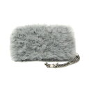 ミュウミュウ(Miu Miu) 5BD046 レディース レザー,レザー ショルダーバッグ グレー【中古】