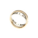 カルティエ(Cartier) ビーラブ リング K18ピンクゴールド(K18PG),K18ホワイトゴールド(K18WG) ファッション ダイヤモンド バンドリン...
