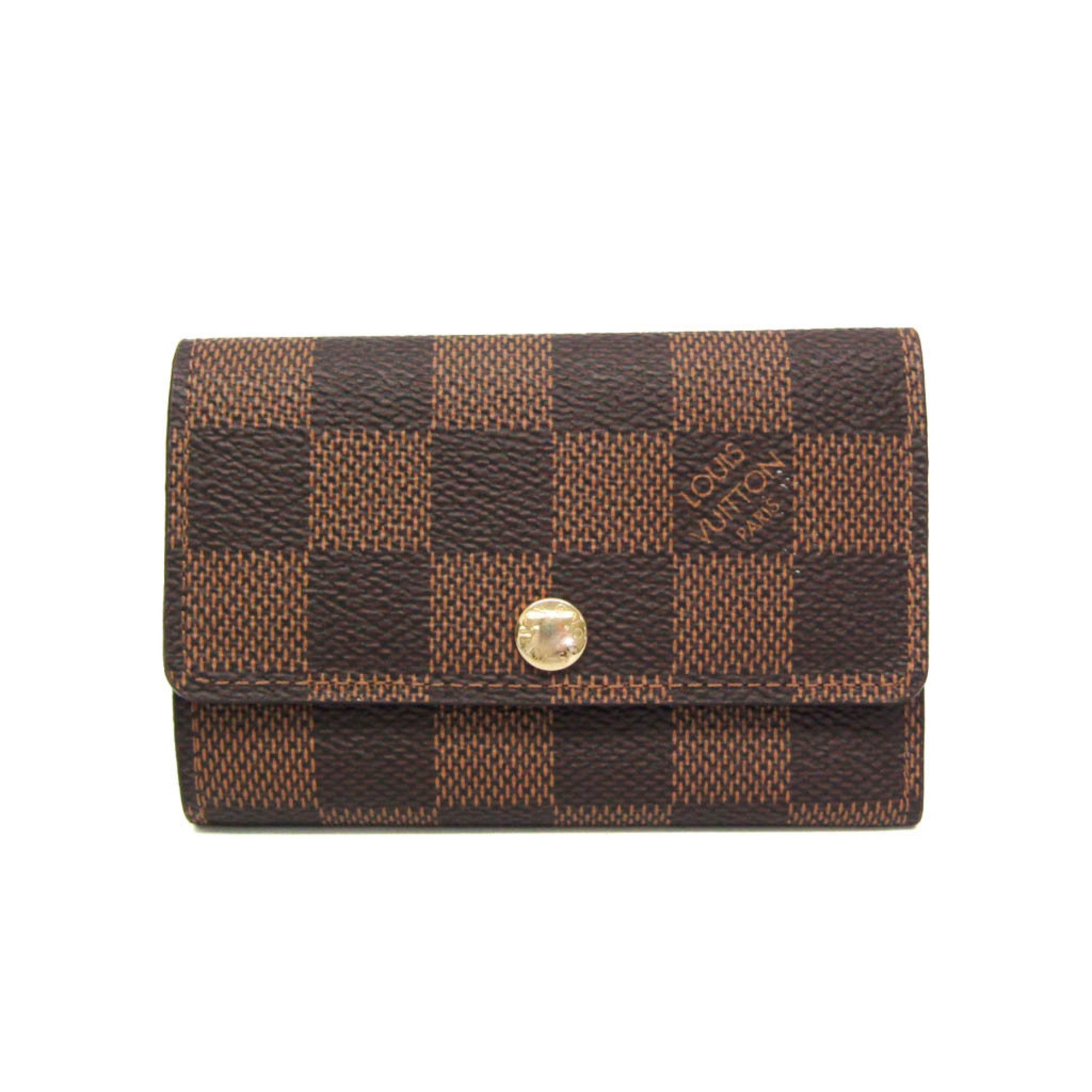ルイ・ヴィトン(Louis Vuitton) ダミエ ミュルティクレ6 N62630 メンズ,レディース ダミエキャンバス キーケース エベヌ【中古】