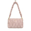 ミュウミュウ(Miu Miu) マトラッセ 5BC022 レディース レザー ショルダーバッグ ピンクベージュ【中古】