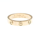 カルティエ(Cartier) ミニラブリング B4085250 K18ピンクゴールド(K18PG) ファッション 無し バンドリング ピンクゴールド(PG)【中...