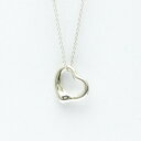 ティファニー(Tiffany) オープンハート シルバー925 無し メンズ,レディース ファッション ペンダントネックレス (シルバー)【中古】