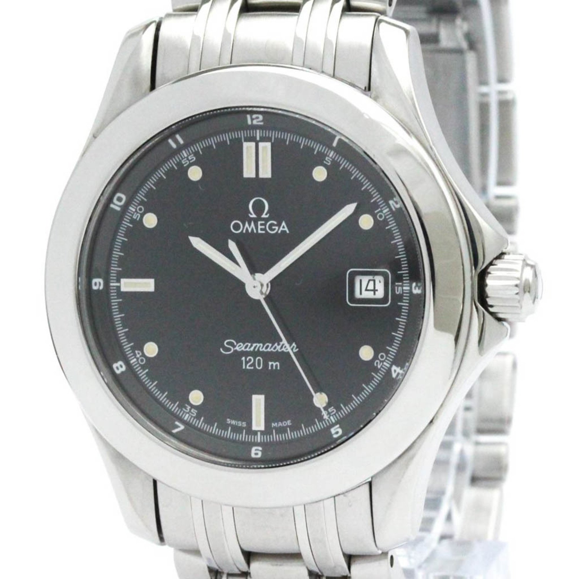 オメガ (OMEGA) シーマスター 120M ステンレススチール クォーツ メンズ 時計 2511.50 (外装仕上げ済み) 【中古】【中古】