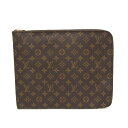 ルイ・ヴィトン(Louis Vuitton) モノグラム ポッシュ ドキュマン33 M53457 レディース,メンズ ブリーフケース モノグラム【中古】