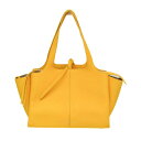 セリーヌ(Celine) トライフォールド スモール トートバッグ レディース レザー ショルダーバッグ,トートバッグ イエロー【中古】(4)