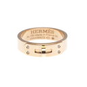 エルメス(Hermes) ケリー PM ダイヤモンド リング ファッション ダイヤモンド バンドリング カラット/0.02 ピンクゴールド(PG)【中古】
