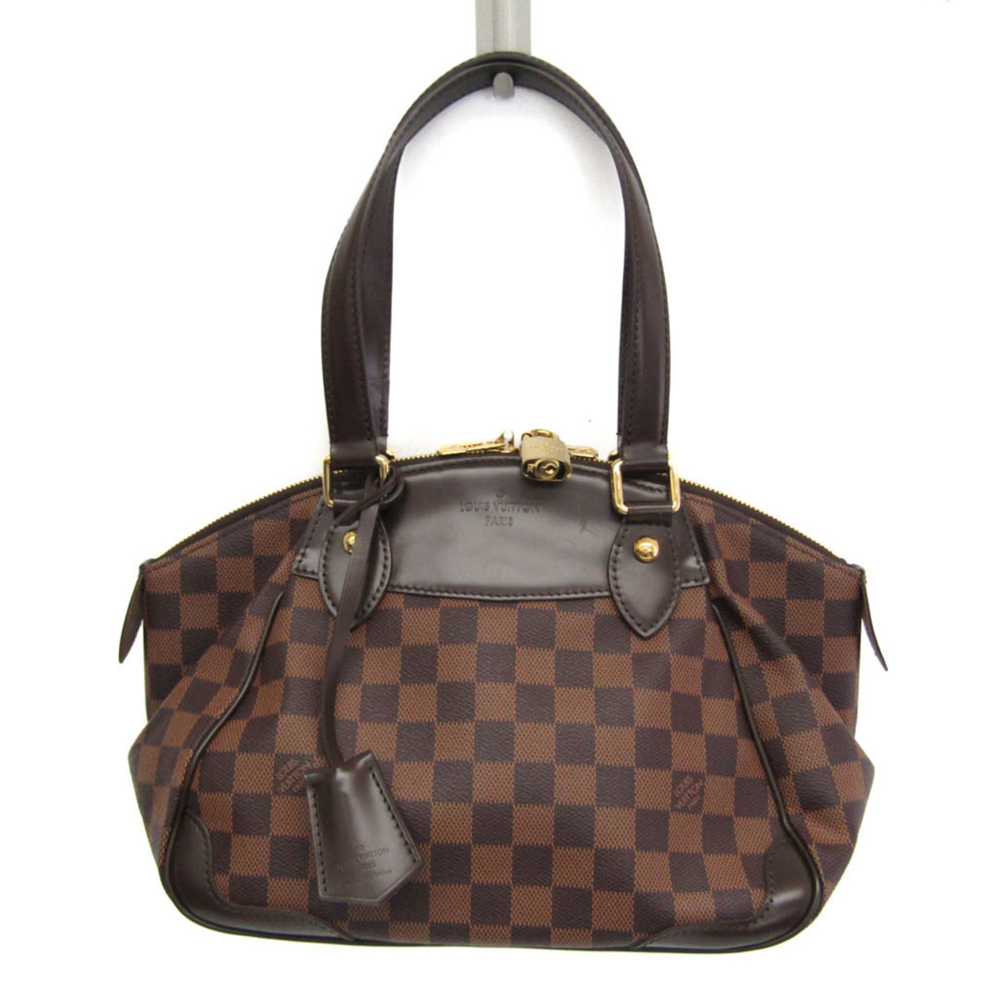 Rakuten - ルイ・ヴィトン(Louis Vuitton) ダミエ ヴェローナPM N41117 レディース ショルダーバッグ エベヌ【中古】