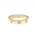カルティエ(Cartier) ミニラブリング K18ピンクゴールド(K18PG) ファッション 無し バンドリング ピンクゴールド(PG)【中古】
