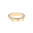 カルティエ(Cartier) ハッピーバースデー K18ピンクゴールド(K18PG) ファッション 無し バンドリング ピンクゴールド(PG)【中古】