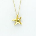 ティファニー(Tiffany) スターフィッシュ ゴールド 無し レディース,メンズ ネックレス (イエローゴールド(YG))【中古】