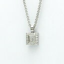 ショパール(Chopard) K18ホワイトゴールド(K18WG) ダイヤモンド メンズ,レディース ファッション ペンダントネックレス (シルバー) ハッピー...