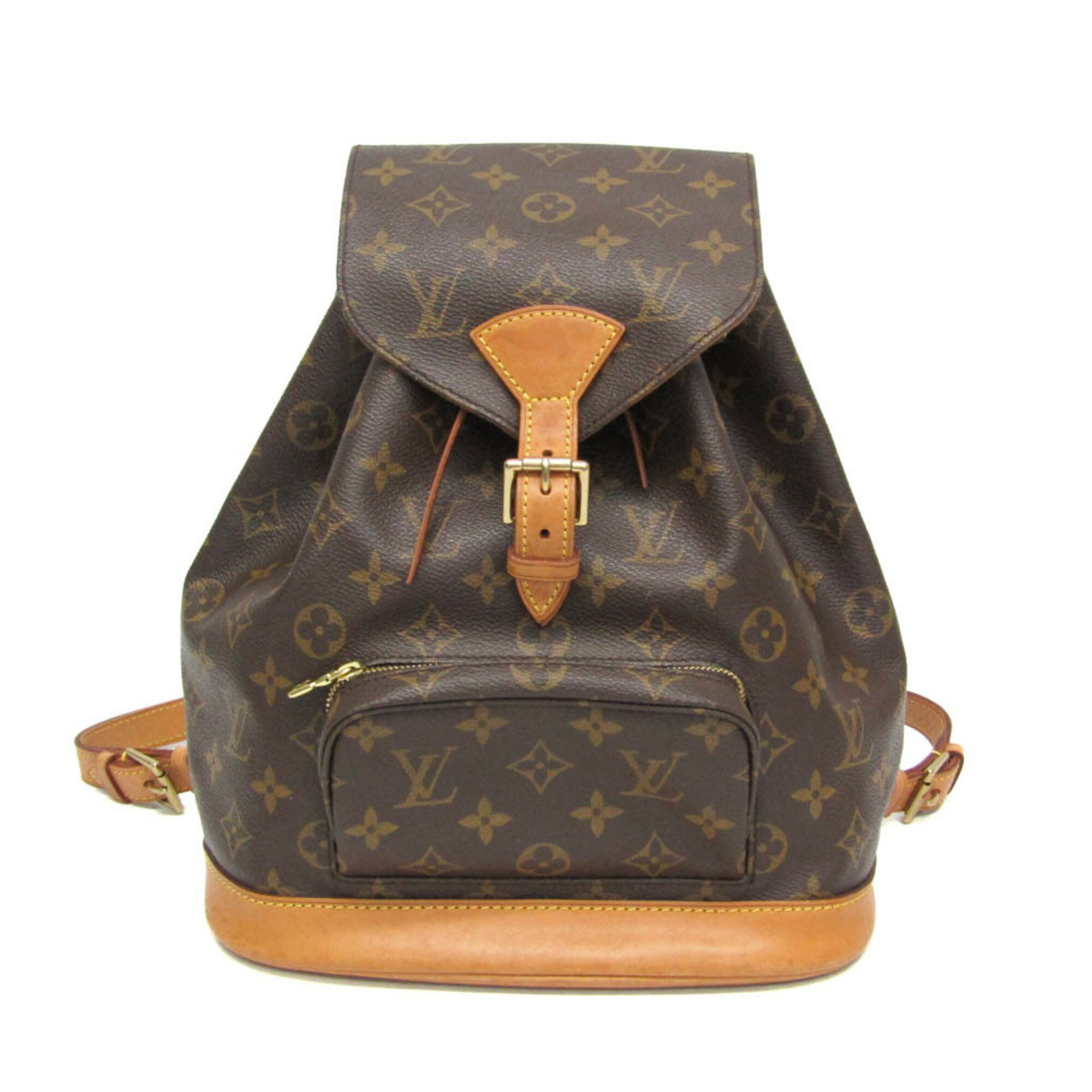 Rakuten - ルイ・ヴィトン(Louis Vuitton) モノグラム モンスリMM M51136 レディース リュックサック モノグラム【中古】