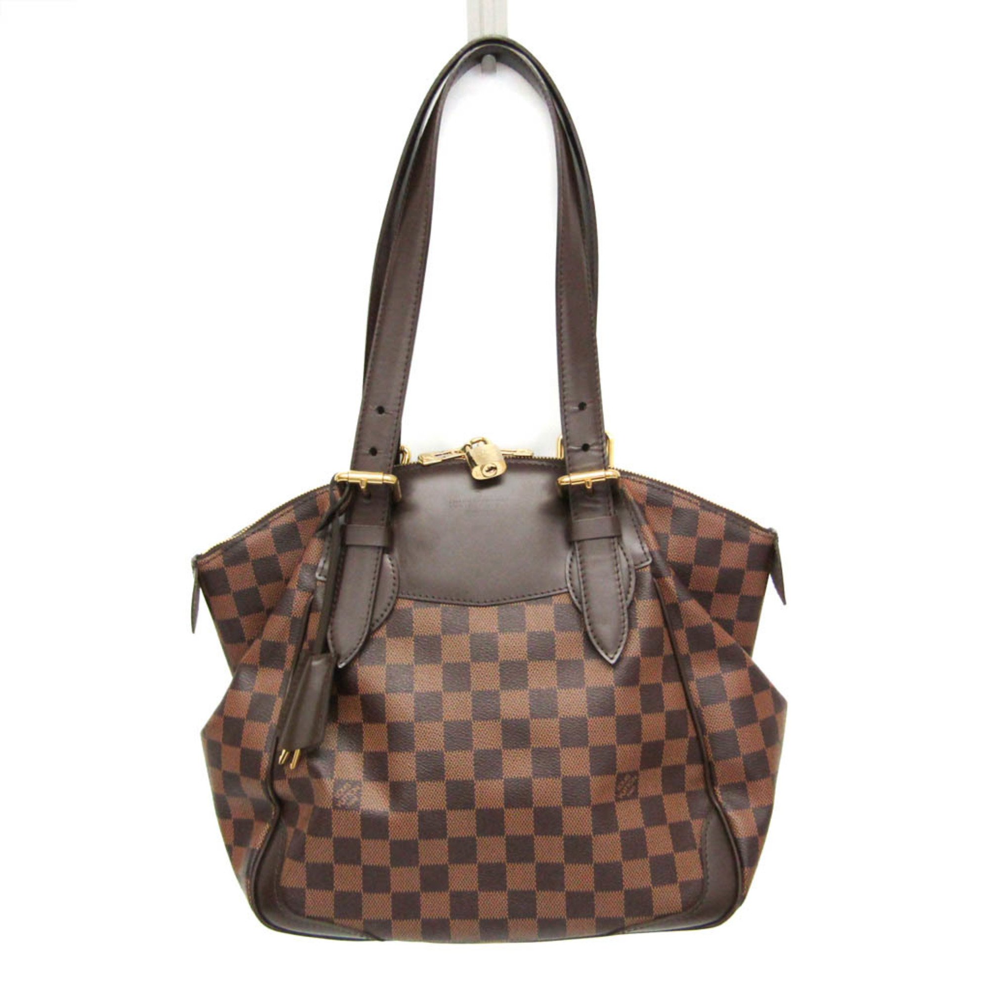 ルイ・ヴィトン(Louis Vuitton) ダミエ ヴェローナMM N41118 ショルダーバッグ エベヌ【中古】