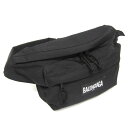 バレンシアガ(Balenciaga) ロゴ 656062 レディース,メンズ ナイロンキャンバス ウエストバッグ,ボディバッグ ブラック【中古】