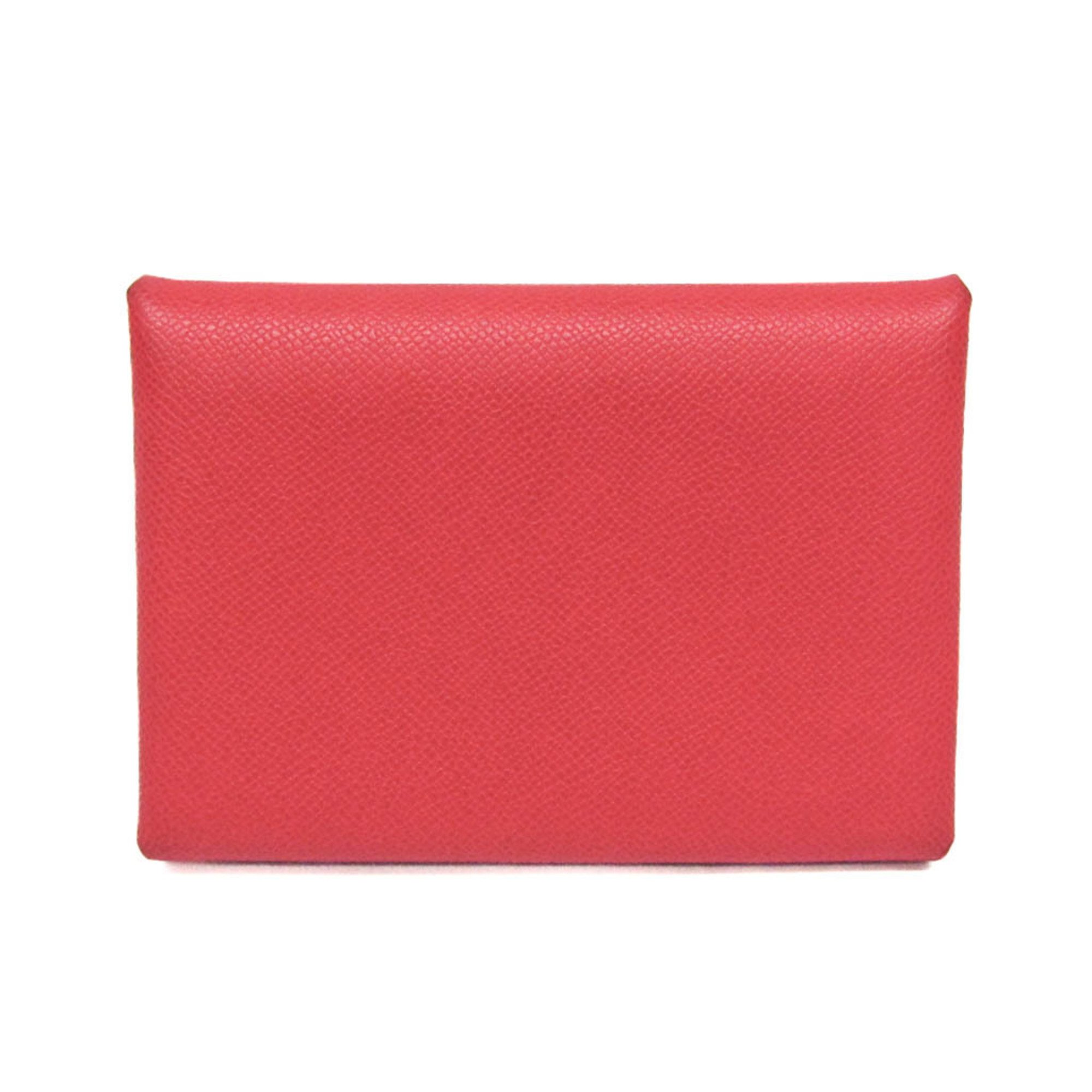 Rakuten - エルメス(Hermes) カルヴィ デュオ レザー カードケース ルビー【中古】