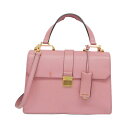 ミュウミュウ(Miu Miu) Madras 5BA108 レディース レザー ハンドバッグ,ショルダーバッグ ローズピンク【中古】
