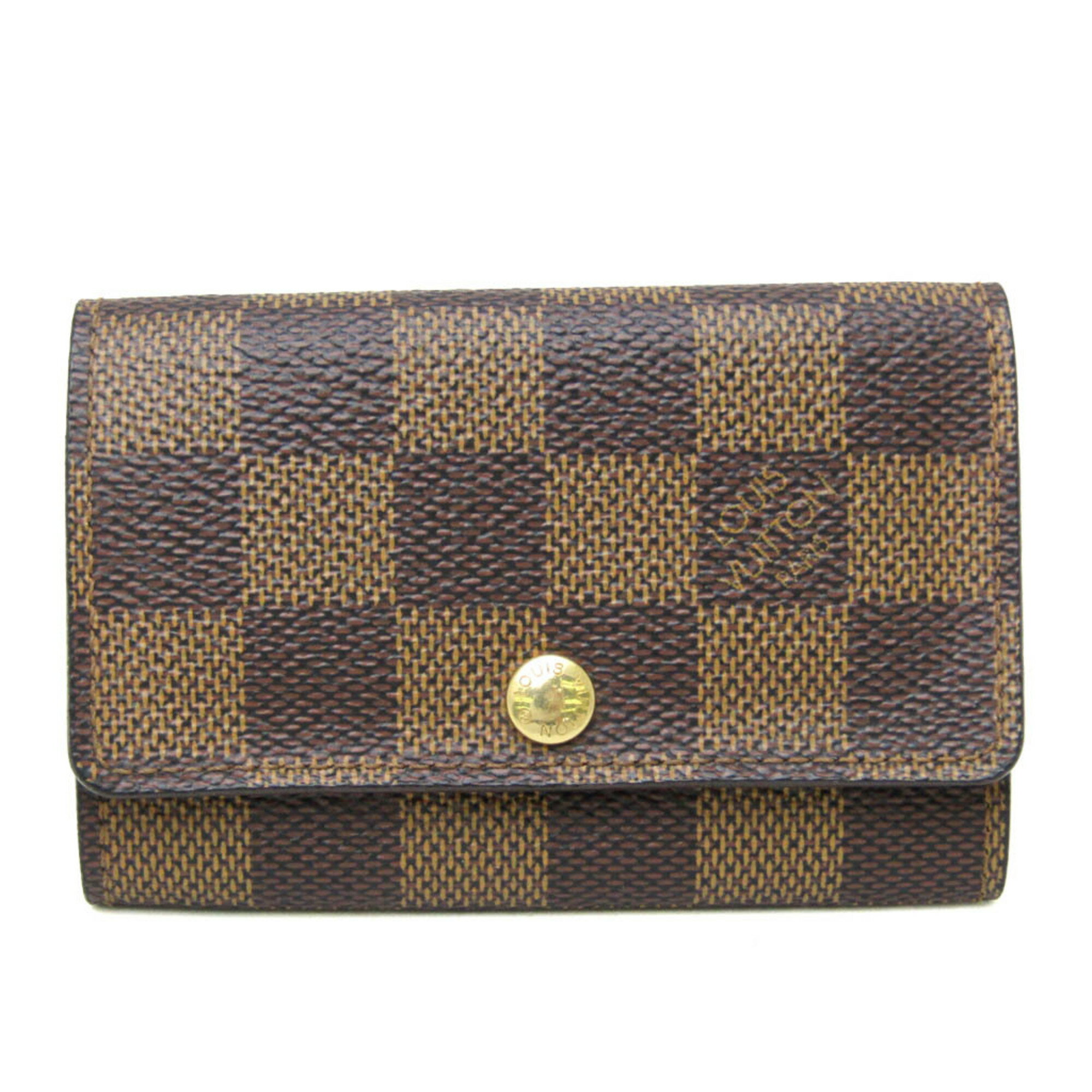 ルイ・ヴィトン(Louis Vuitton) ダミエ ミュルティクレ6 N62630 メンズ,レディース ダミエキャンバス キーケース エベヌ【中古】