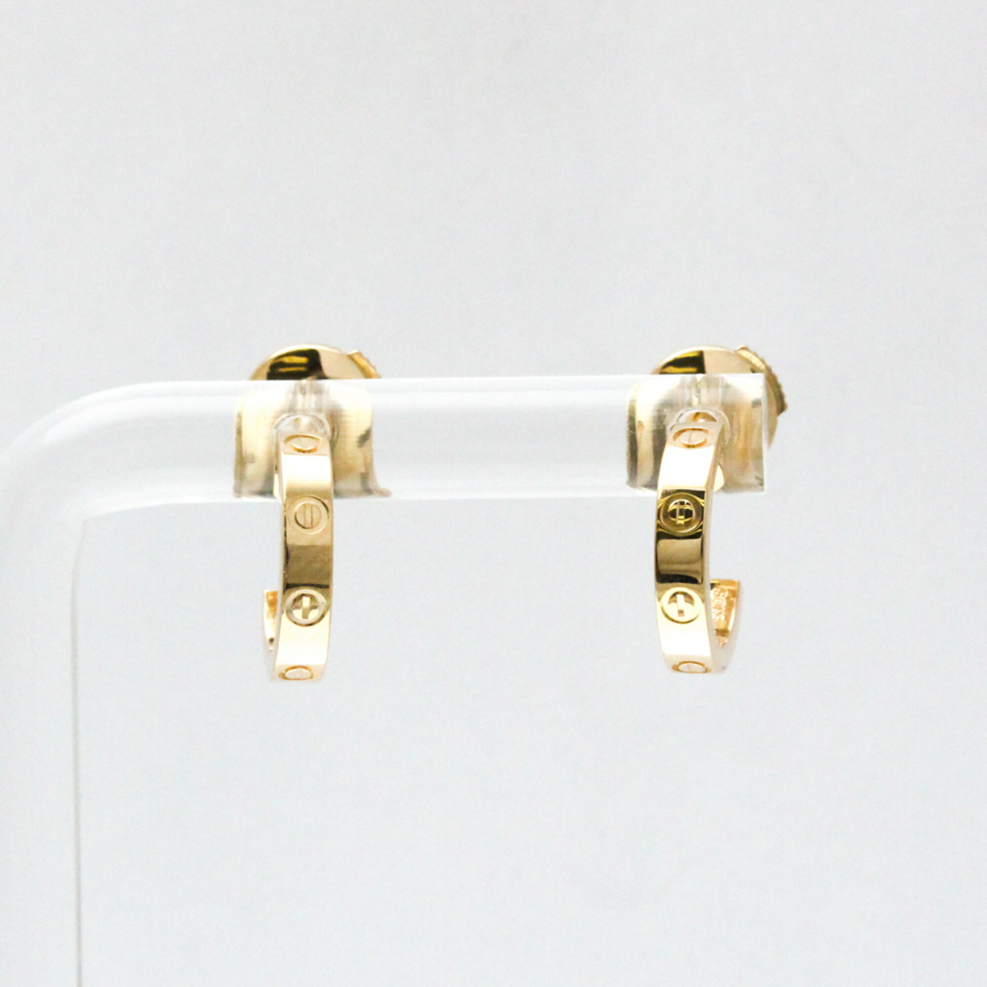 カルティエ(Cartier) ベビーラブ ピアス 無し K18ピンクゴールド(K18PG) スタッドピアス ピンクゴールド(PG)【中古】