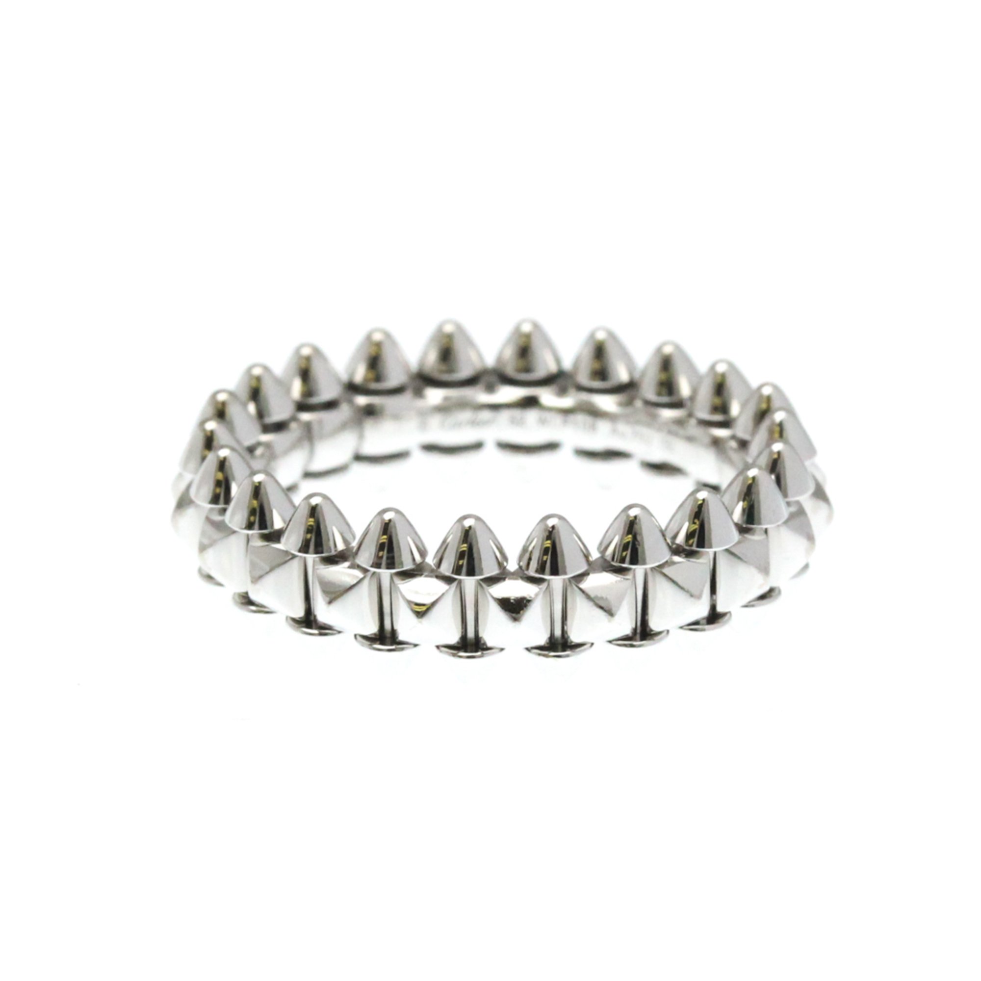 カルティエ(Cartier) クラッシュ ドゥ カルティエ リング B4233100 K18ホワイトゴールド(K18WG) ファッション 無し バンドリング【中古】のサムネイル