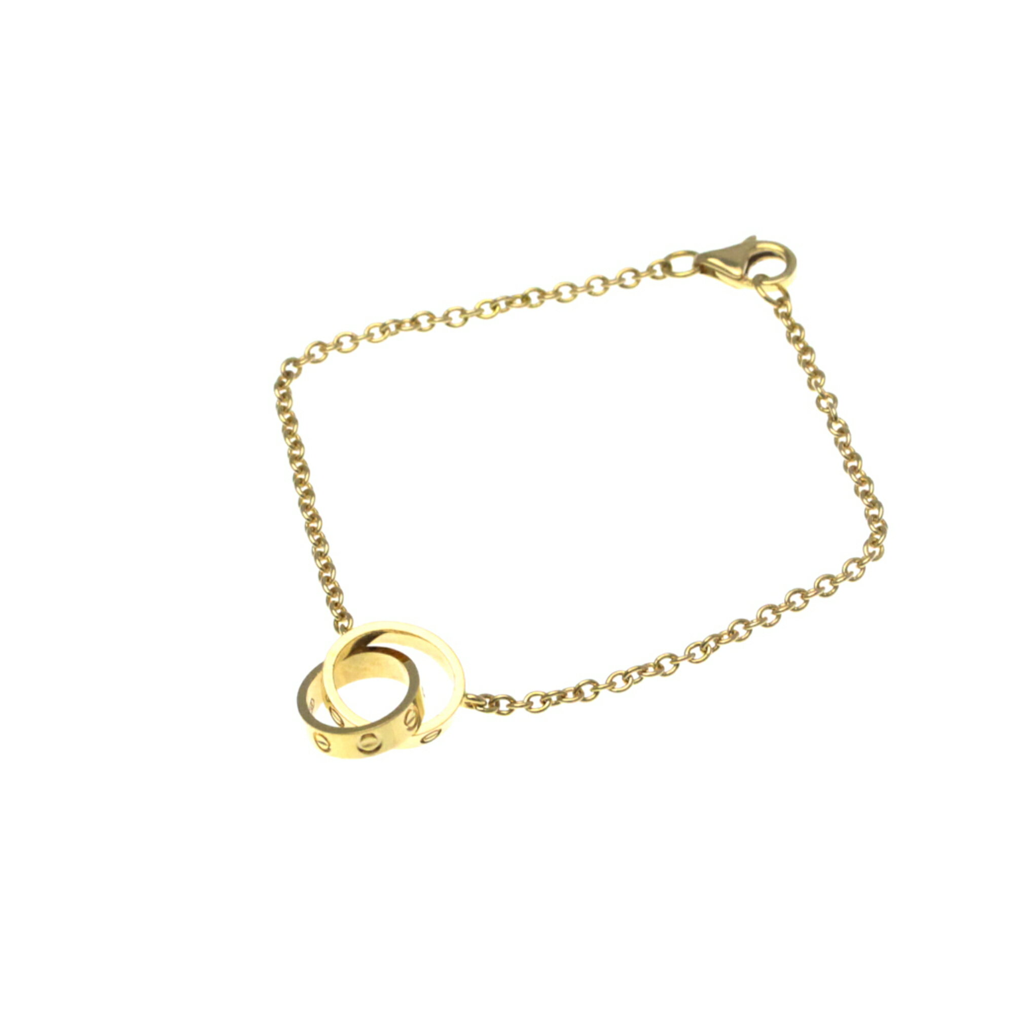 カルティエ(Cartier) ベビーラブ ブレスレット K18ピンクゴールド(K18PG) 無し チャームブレスレット ピンクゴールド(PG)【中古】