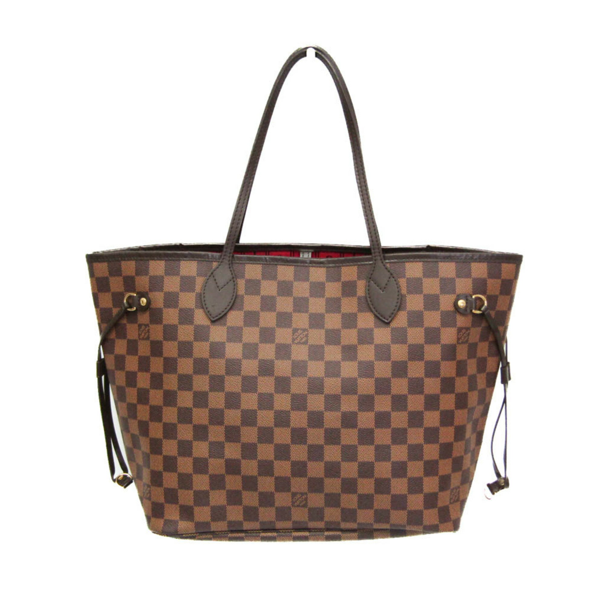 ルイ ヴィトン(Louis Vuitton) ダミエ ネヴァーフル MM N51105 レディース トートバッグ ブラウン【中古】