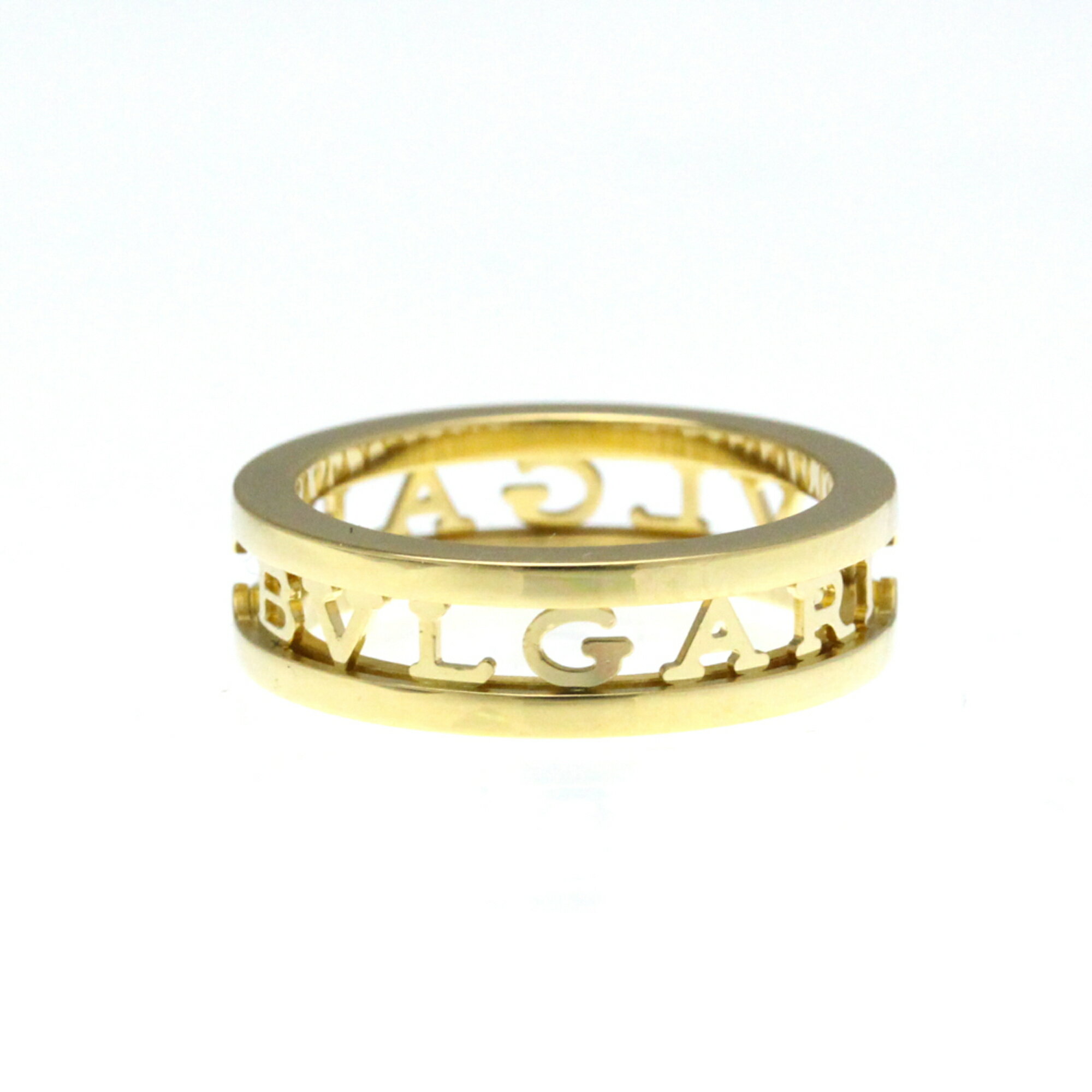 ブルガリ(Bvlgari) ビーゼロワン ロゴスパイラルリング 359632 K18イエローゴールド(K18YG) ファッション 無し バンドリング ゴールド【中古】