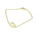 カルティエ(Cartier) ベビーラブ ブレスレット K18イエローゴールド(K18YG) 無し チャームブレスレット ゴールド【中古】
