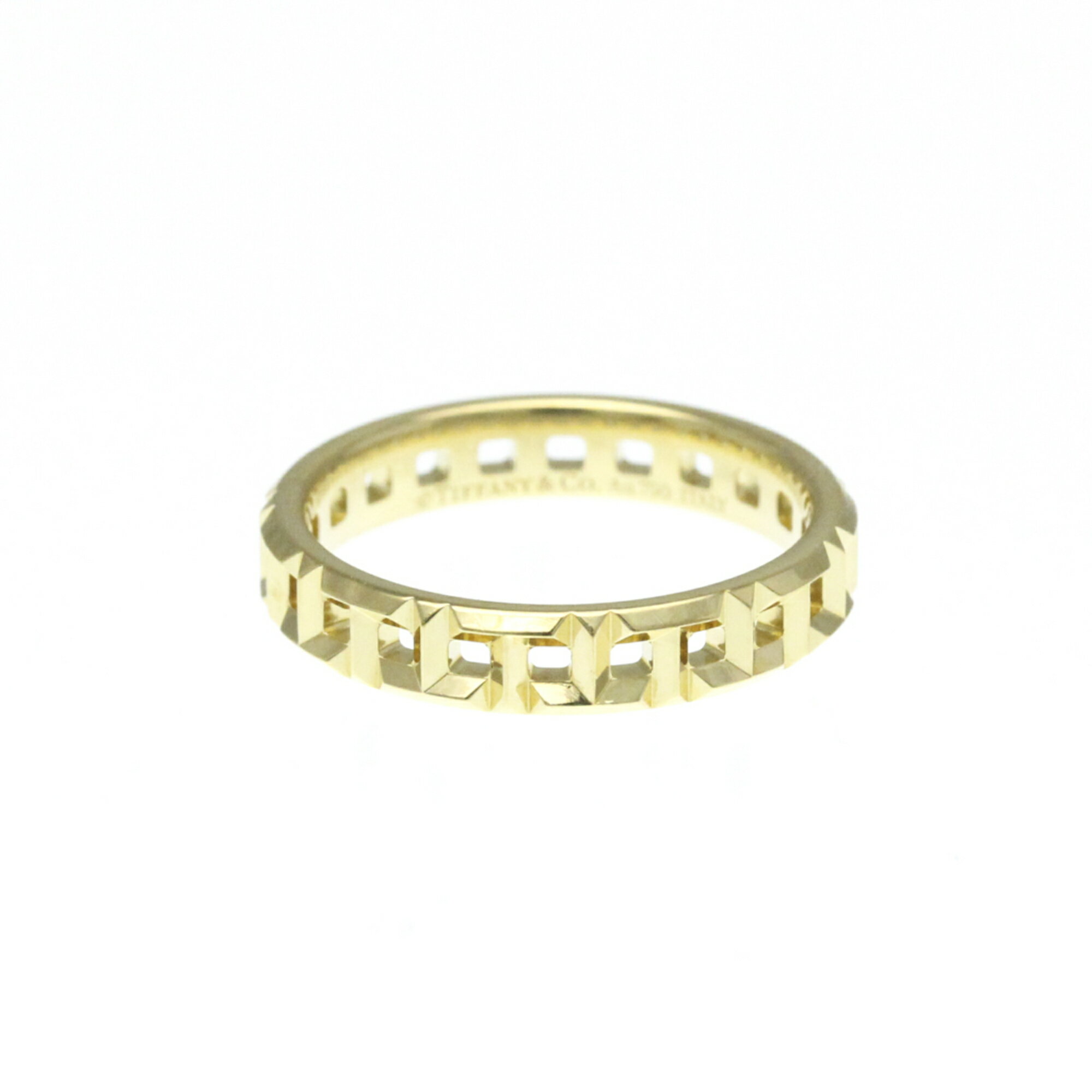 ティファニー(Tiffany) Tトゥルー ナロー リング K18イエローゴールド(K18YG) ファッション 無し バンドリング ゴールド【中古】のサムネイル