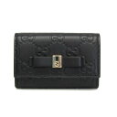 グッチ(Gucci) グッチッシマ 388682 レディース GGレザー キーケース ブラック【中古】