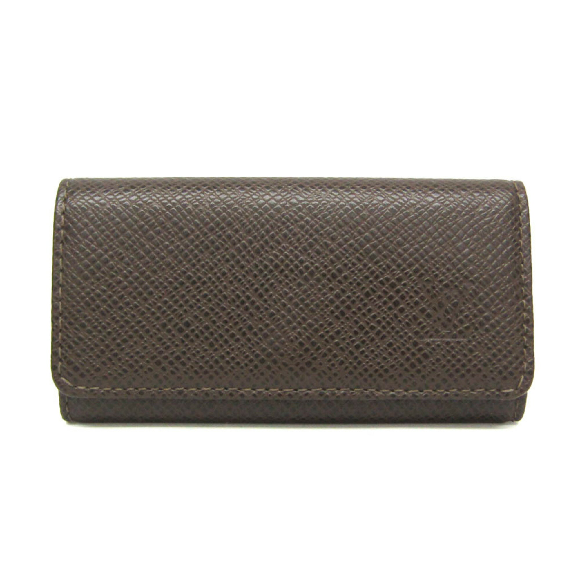ルイ・ヴィトン(Louis Vuitton) タイガ ミュルティクレ4 M30528 メンズ,レディース タイガ キーケース ブラウン,グリズリ【中古】