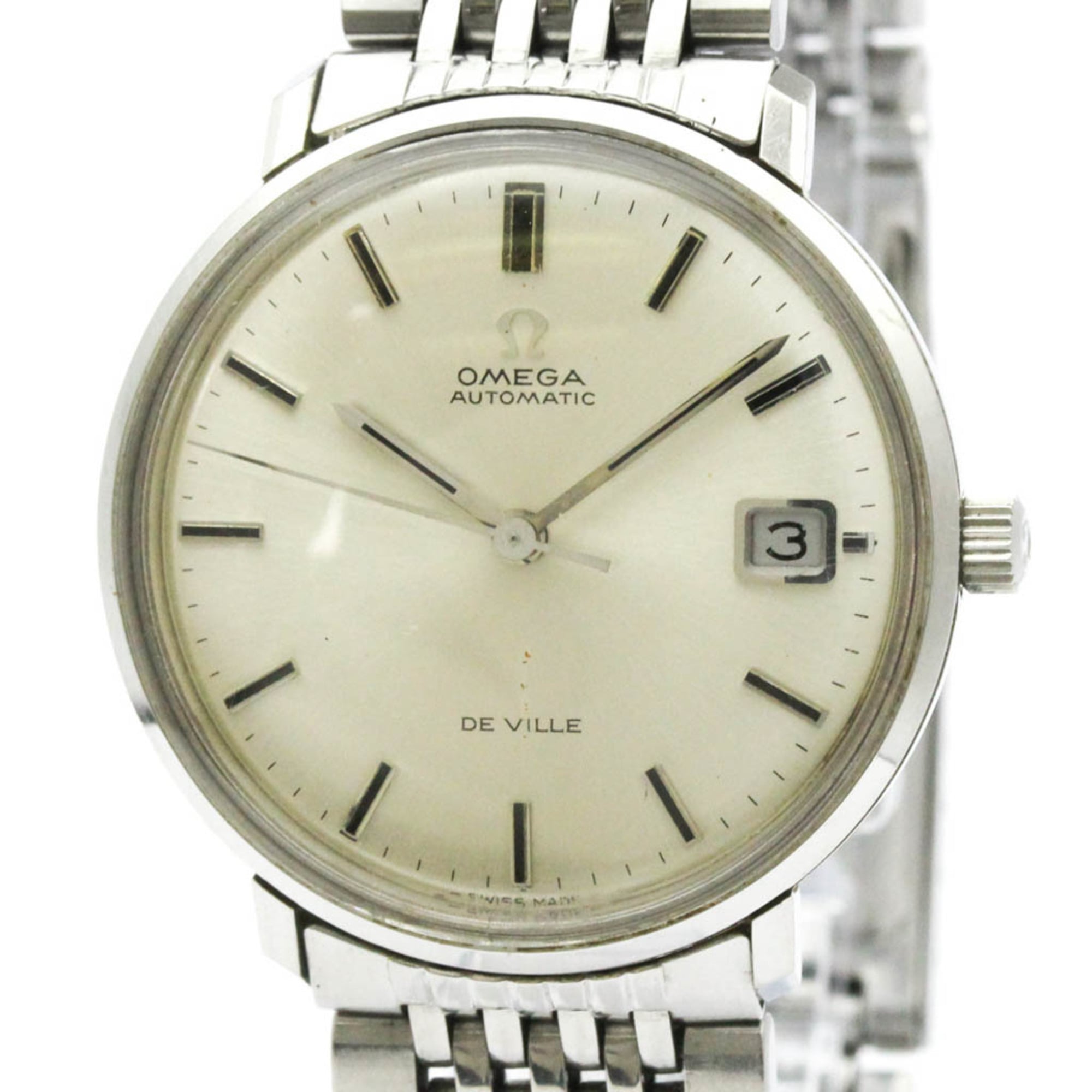 Rakuten - オメガ (OMEGA) デビル デイト Cal.565 ステンレススチール 自動巻き メンズ 時計 166.033【中古】