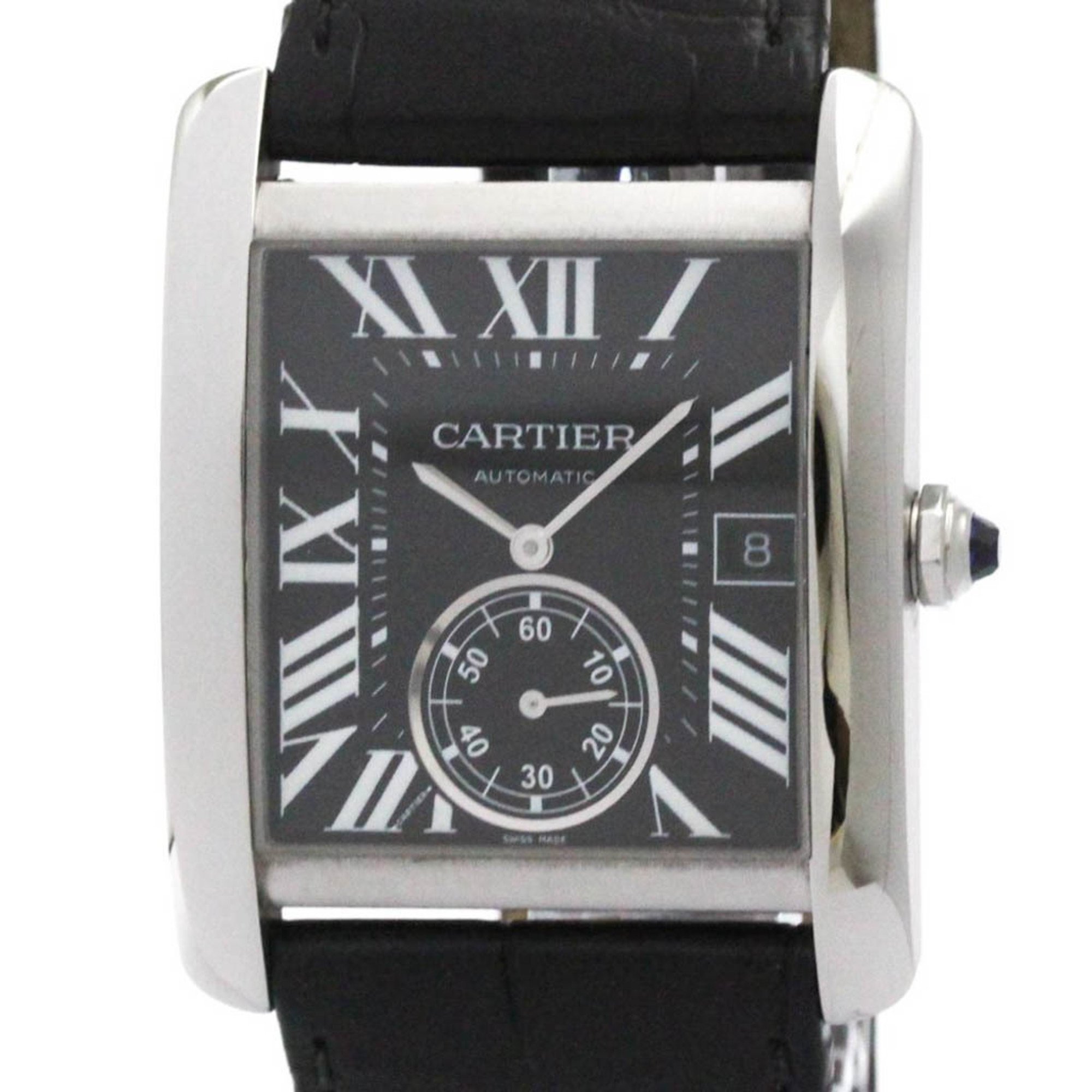 カルティエ (CARTIER) タンクMC ステン