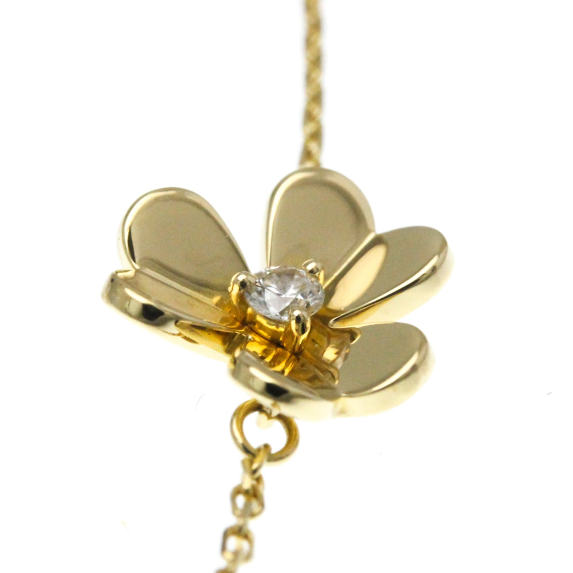 ヴァン・クリーフ＆アーペル(Van Cleef & Arpels) フリヴォル ミニ ブレスレット K18イエローゴールド(K18YG) ダイヤモンド チャームブレスレット ゴールド【中古】