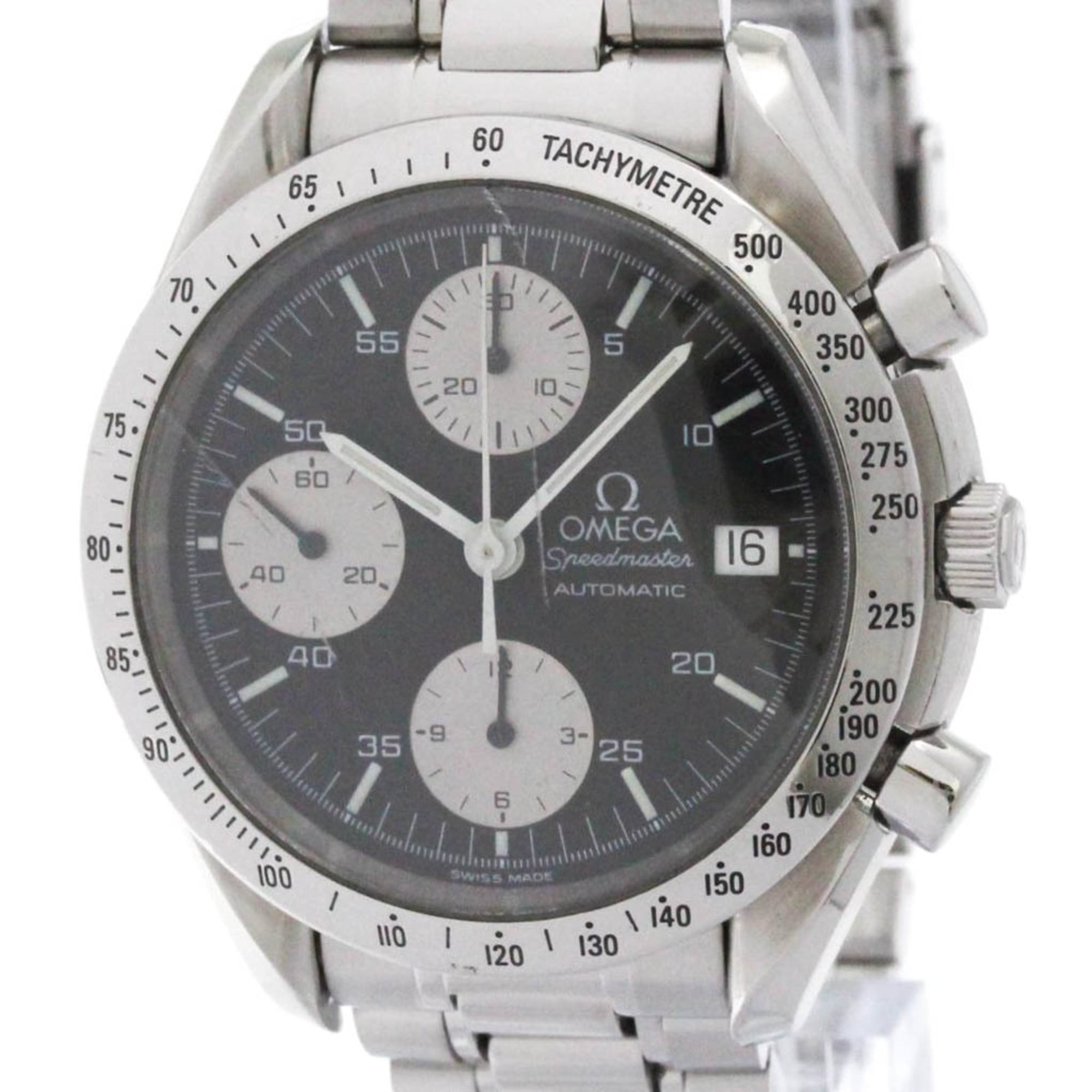 オメガ (OMEGA) スピードマスター デイト ステンレススチール 自動巻き メンズ 時計 3511.50 (外装仕上げ済み)【中古】