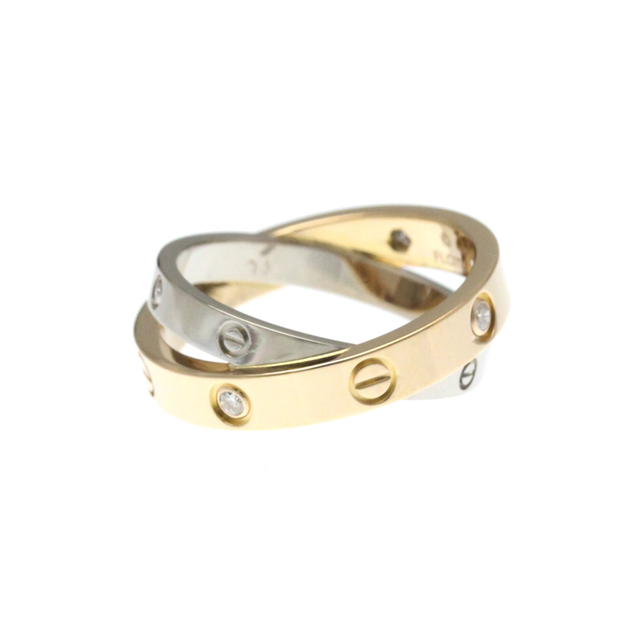 ����ƥ���(Cartier) �ӡ���֥�� 6P ��������� K18�ԥ󥯥������(K18PG),K18�ۥ磻�ȥ������(K18WG) �ե��å���� ������...