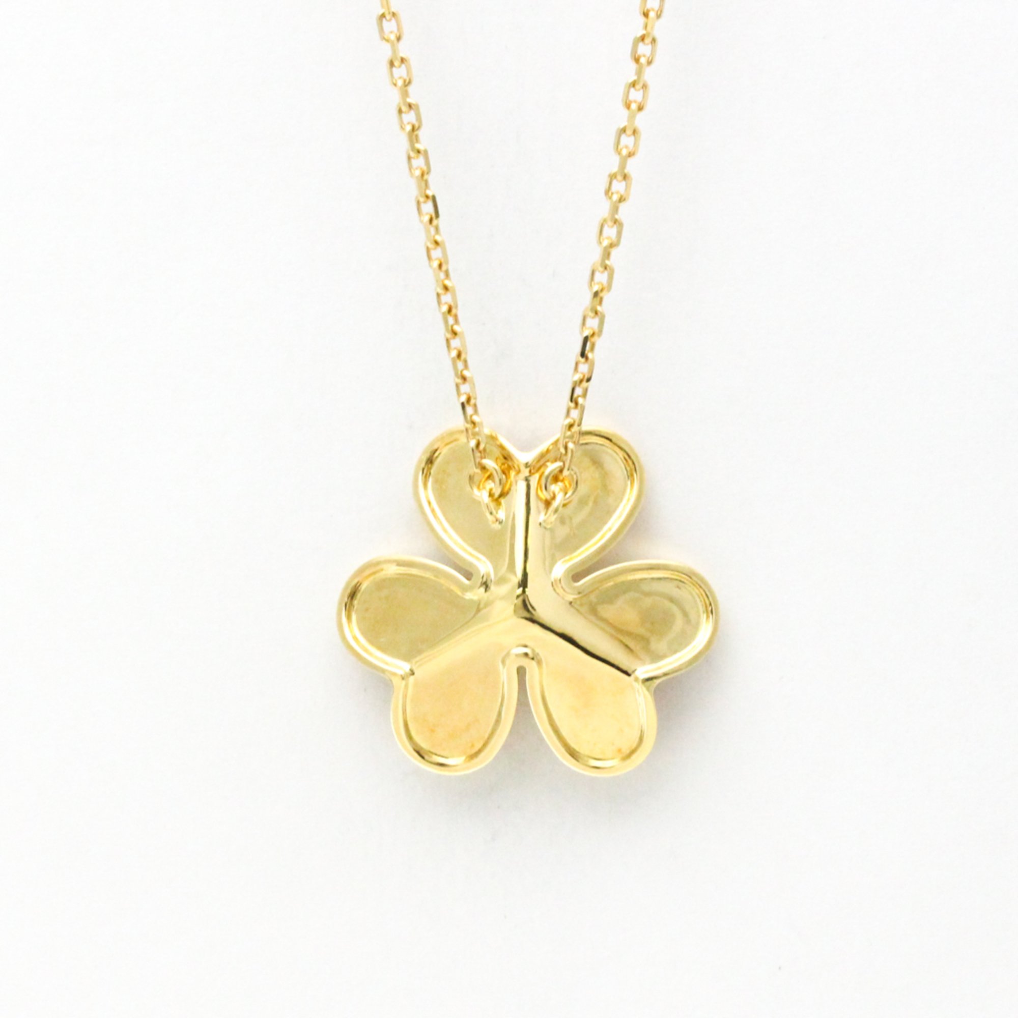 ヴァン・クリーフ＆アーペル(Van Cleef & Arpels) K18イエローゴールド(K18YG) ダイヤモンド メンズ,レディース ファッション ペンダントネックレス カラット/0.16 (ゴールド) フリヴォル ネックレス ダイヤモンド ラージサイズ VCARC96800【中古】