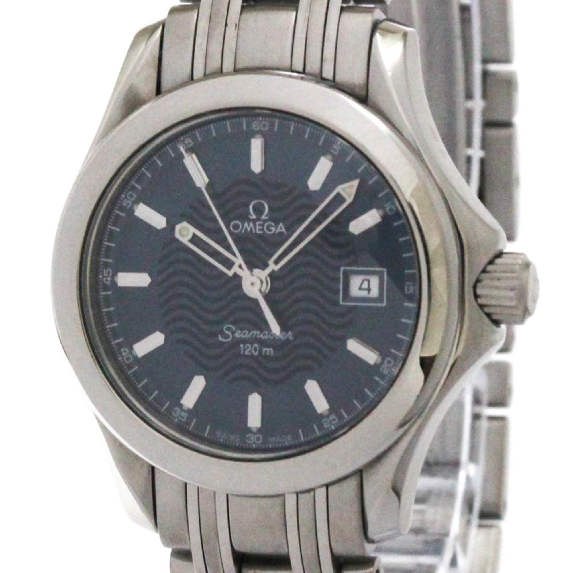 Other - オメガ (OMEGA) シーマスター 120M ステンレススチール クォーツ レディース 時計 2581.81 (外装仕上げ済み)【中古】