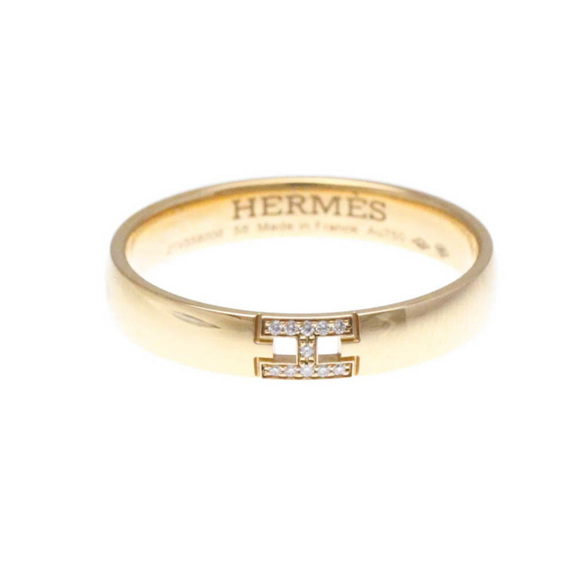 エルメス ダイヤ リング エヴァー ヘラクレス 10号(50) K18YG エルメス ダイヤ リング エヴァー ヘラクレス 10号(50) K18YG