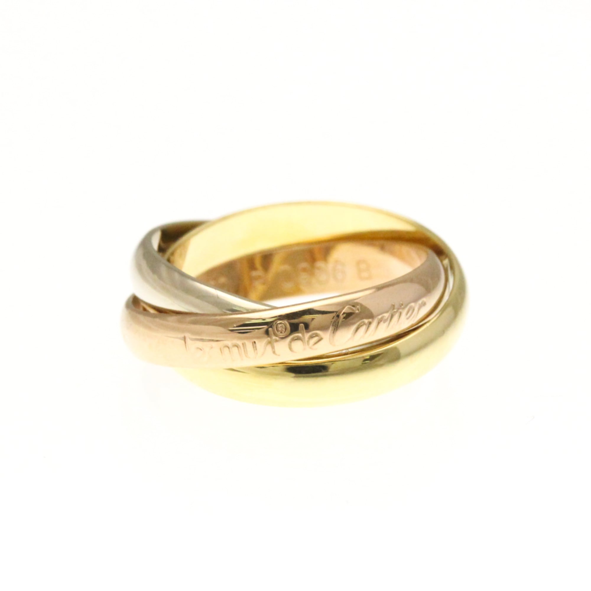 カルティエ(Cartier) トリニティリング K18イエローゴールド(K18YG),K18ピンクゴールド(K18PG),K18ホワ..