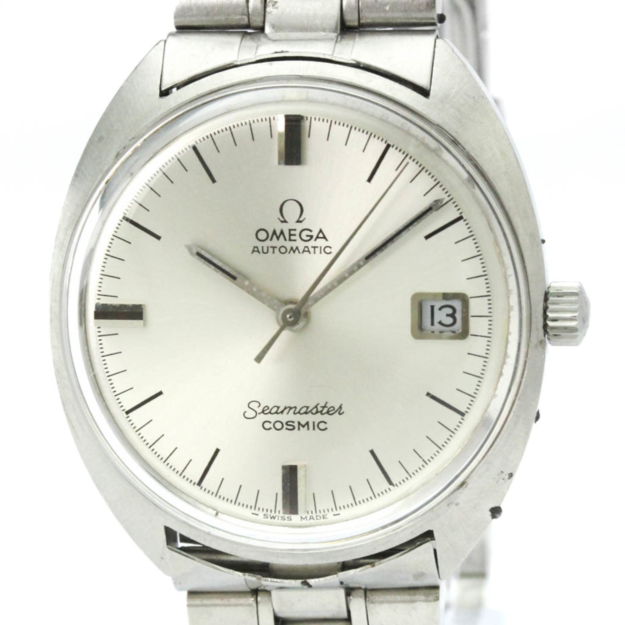 Sea Master - オメガ (OMEGA)シーマスター コスミック Cal.565 ステンレススチール 自動巻き メンズ 時計 166.026【中古】