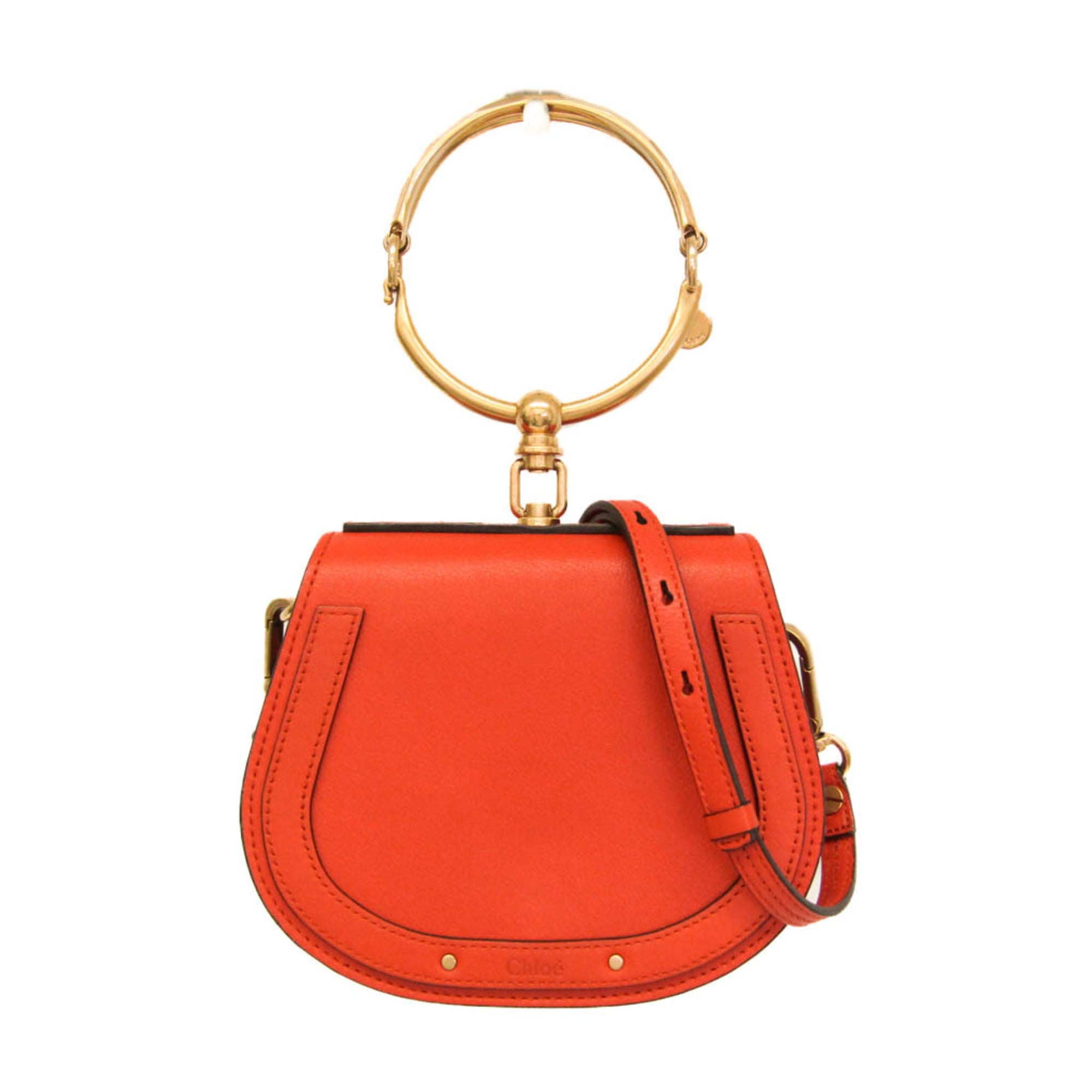 ♡　Chloé ピンク ベージュ　ナイル　ミノディエール　ショルダーバッグ Chloe（クロエ）の「Chloe Nile Small Bracelet Minaudiere Bag