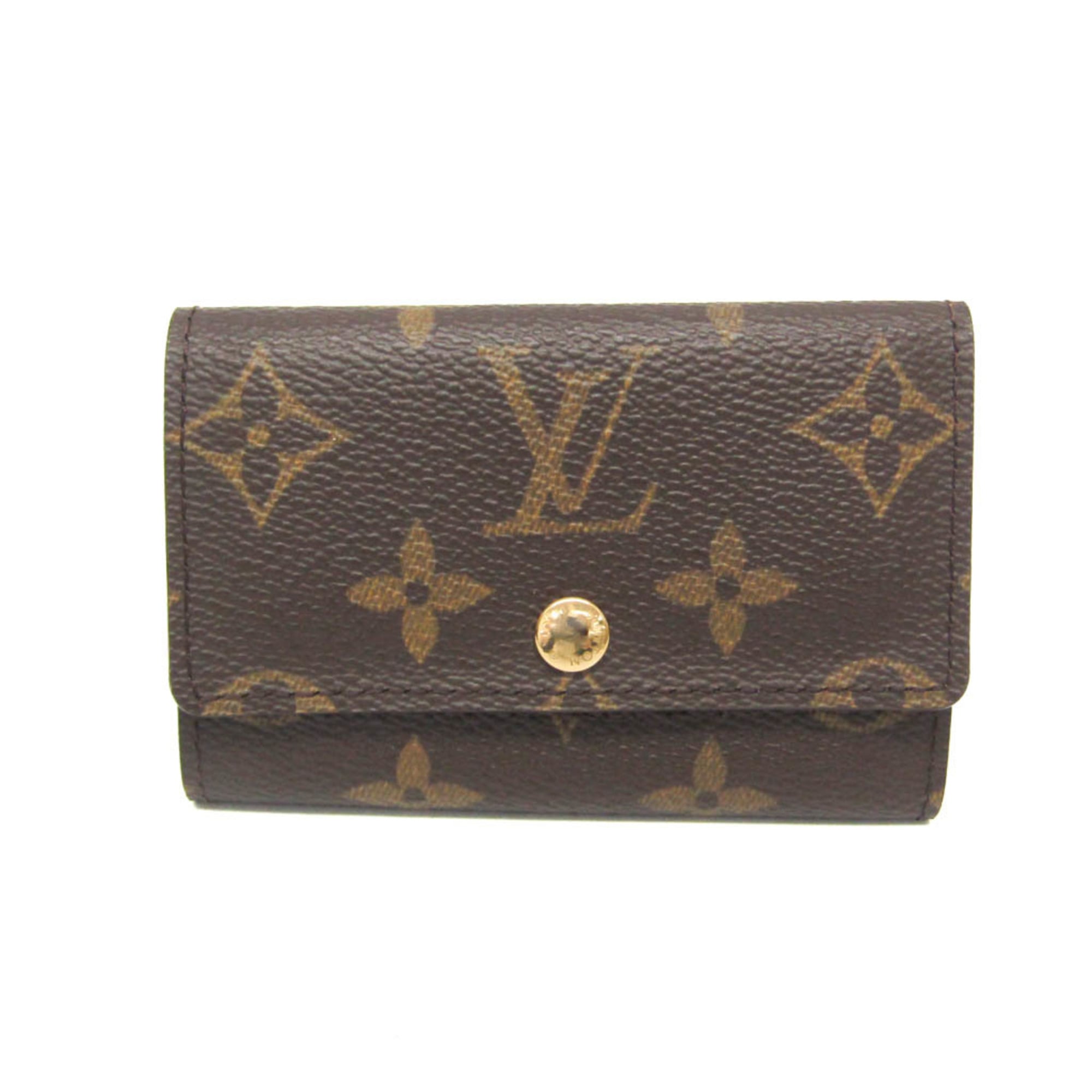 ルイ・ヴィトン(Louis Vuitton) モノグラム ミュルティクレ6 M62630 メンズ,レディース モノグラム キーケース ブラウン【中古】