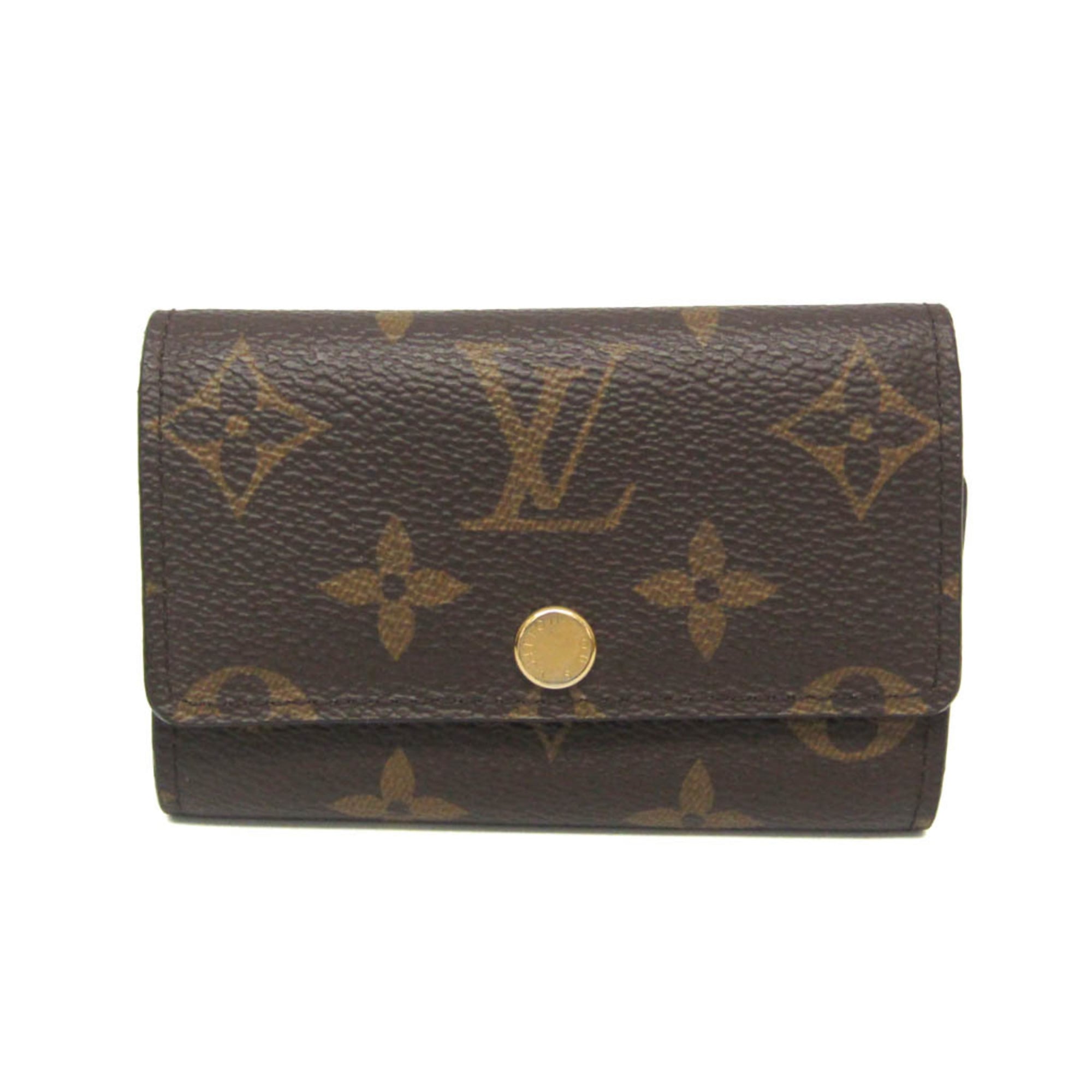 ルイ・ヴィトン(Louis Vuitton) モノグラム ミュルティクレ6 M62630 メンズ,レディース モノグラム キーケース ブラウン【中古】