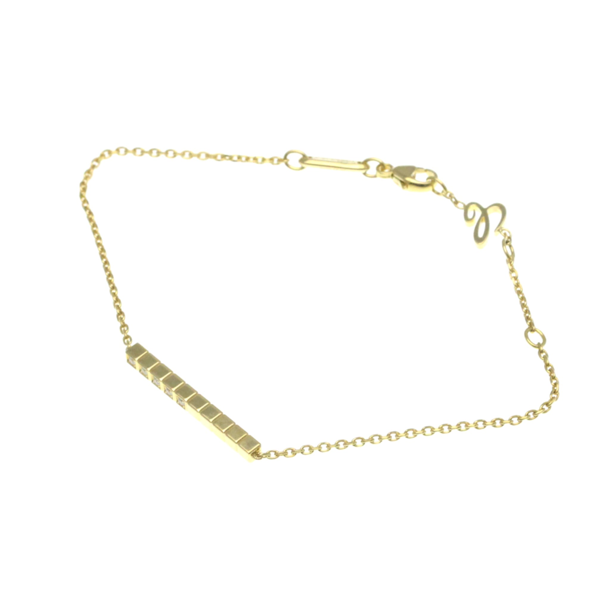 ショパール(Chopard) アイスキューブ ダイヤモンド ブレスレット 857702 K18イエロ ...