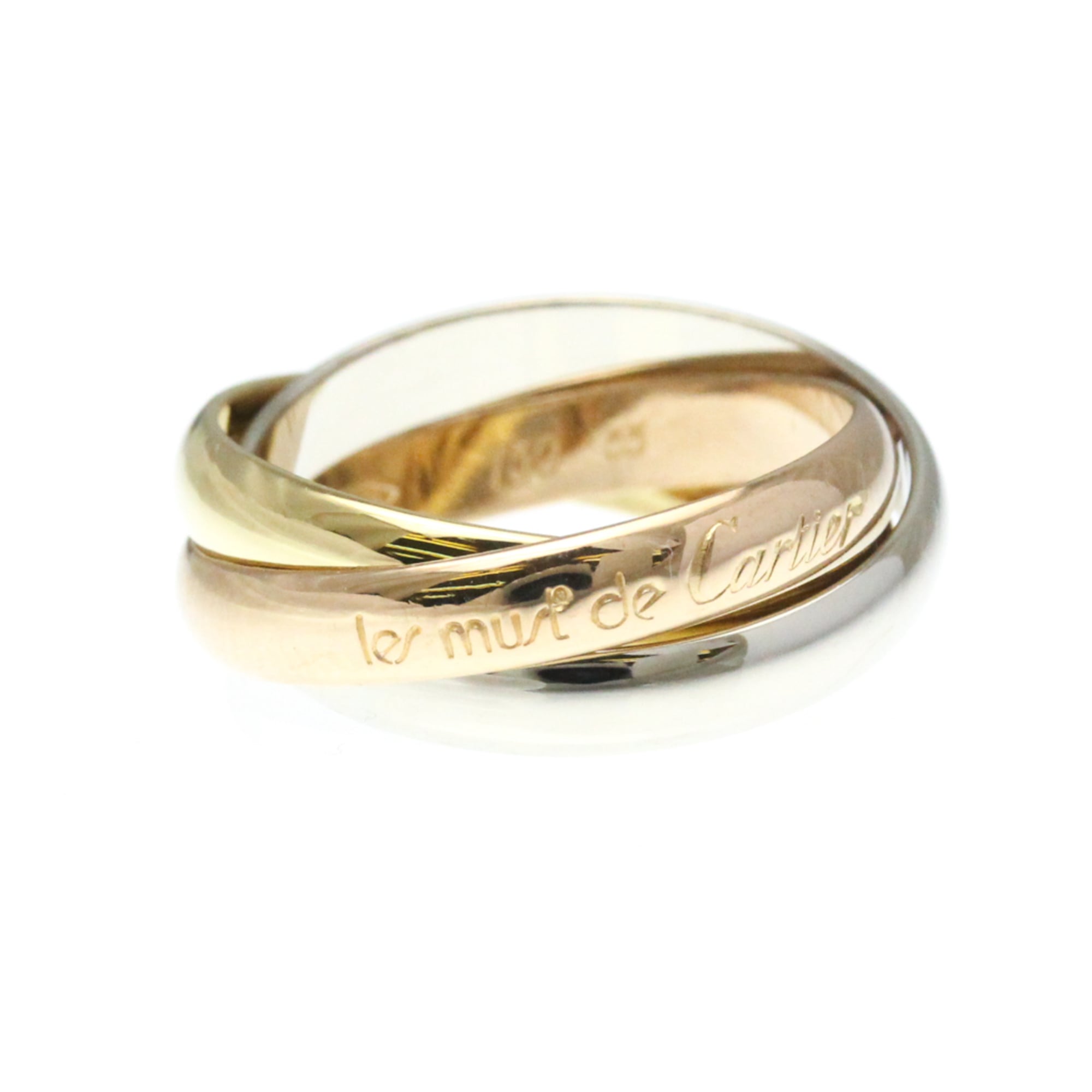 ����ƥ���(Cartier) �ȥ�˥ƥ� K18���������������(K18YG),K18�ԥ󥯥������(K18PG),K18�ۥ磻�ȥ������(K18WG) �ե���...