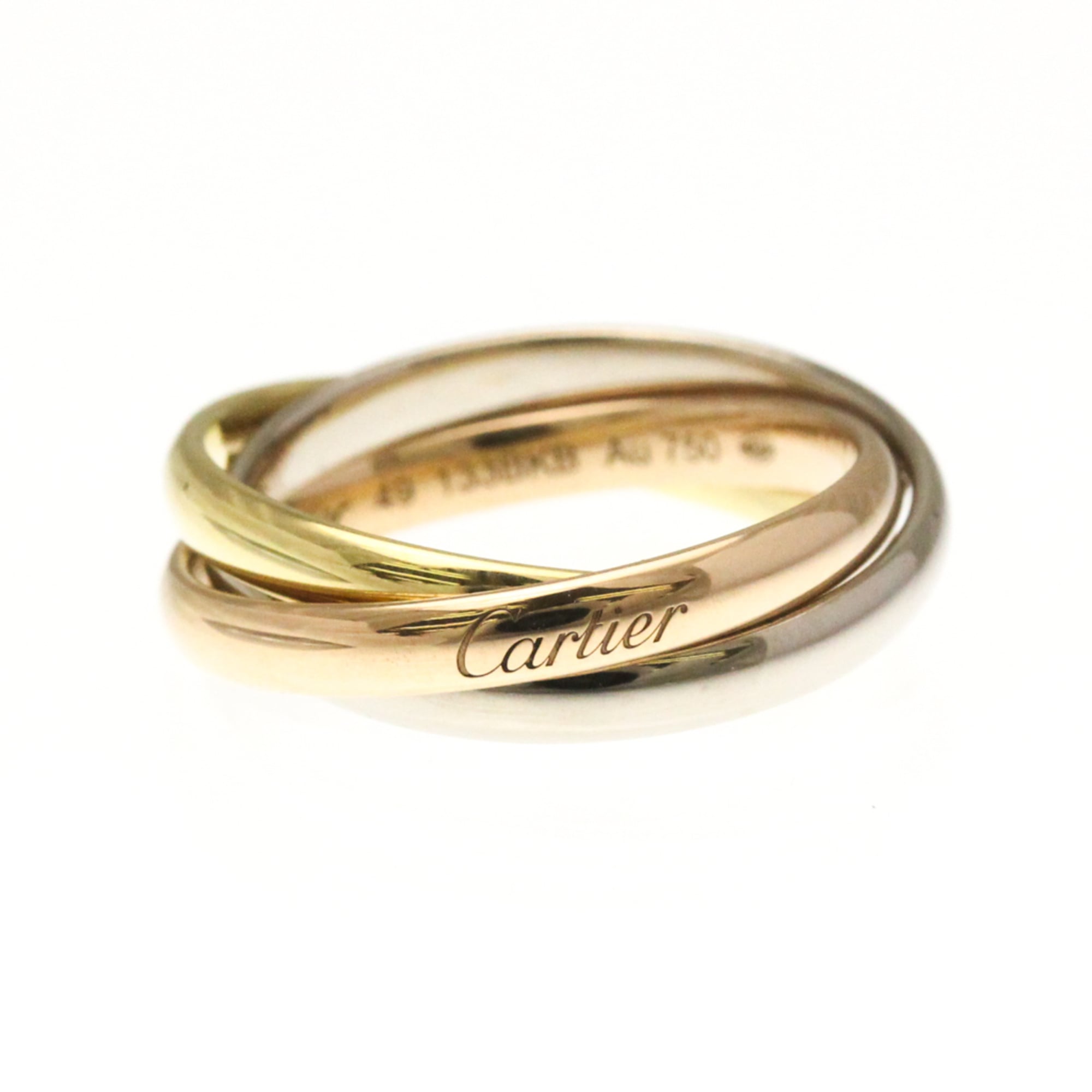 ����ƥ���(Cartier) �ȥ�˥ƥ� K18���������������(K18YG),K18�ԥ󥯥������(K18PG),K18�ۥ磻�ȥ������(K18WG) �ե���...