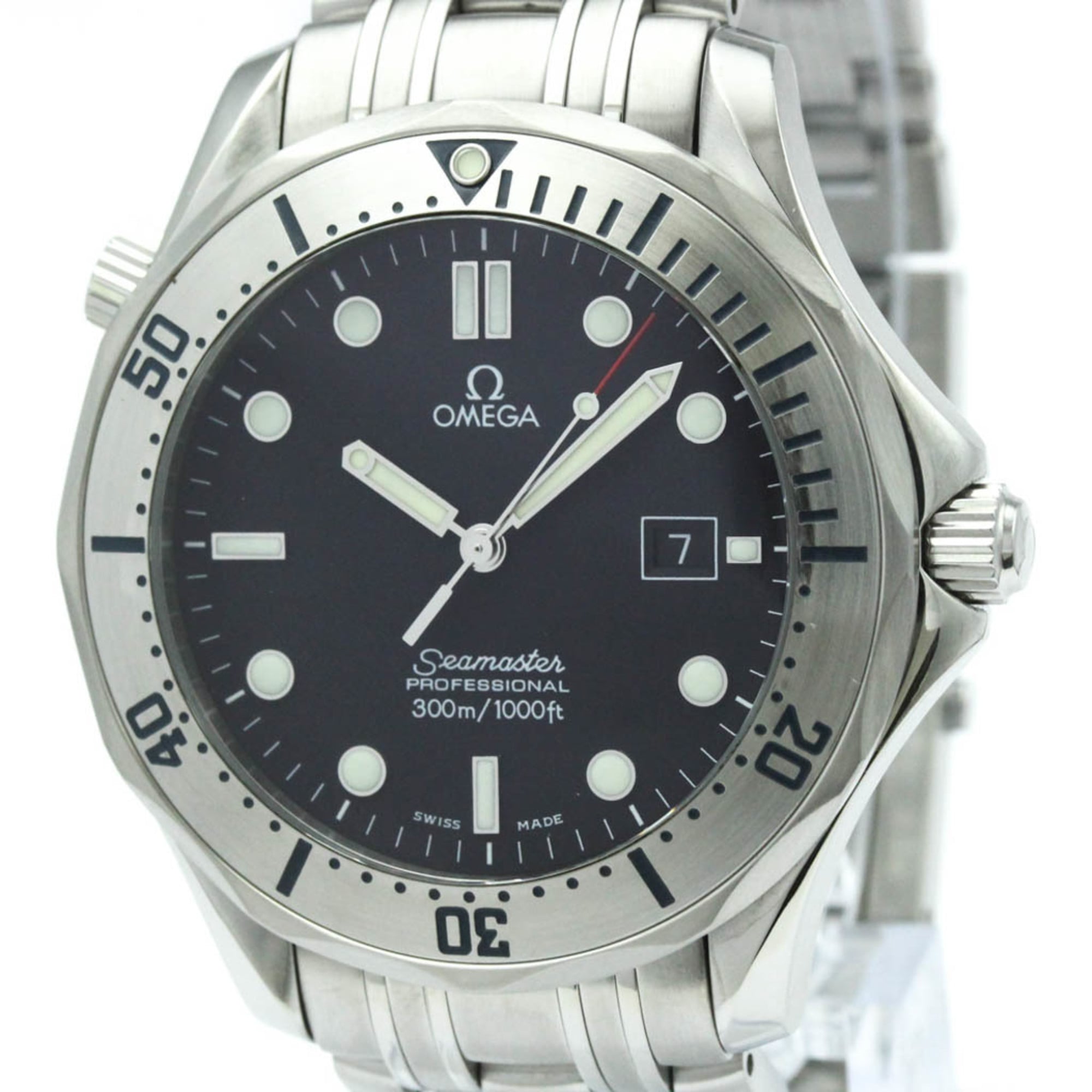 オメガ (OMEGA) シーマスター プロフェッショナル 300M 日本限定 ステンレススチール クォーツ メンズ 時計 2261.50 (外装仕上げ済み)【中古】