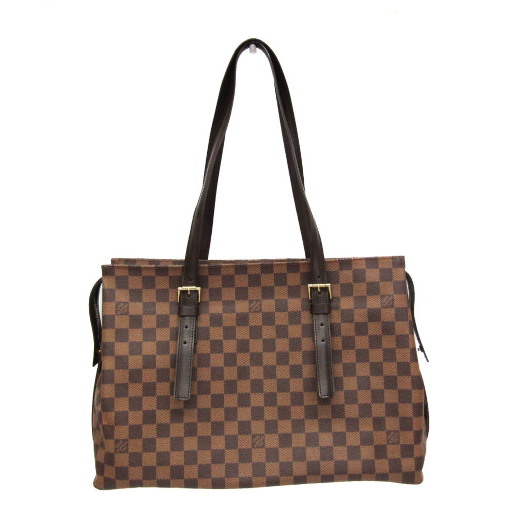 ルイ・ヴィトン(Louis Vuitton) ダミエ チェルシー N51119 レディース ショルダーバッグ ブラウン,エベヌ【中古】