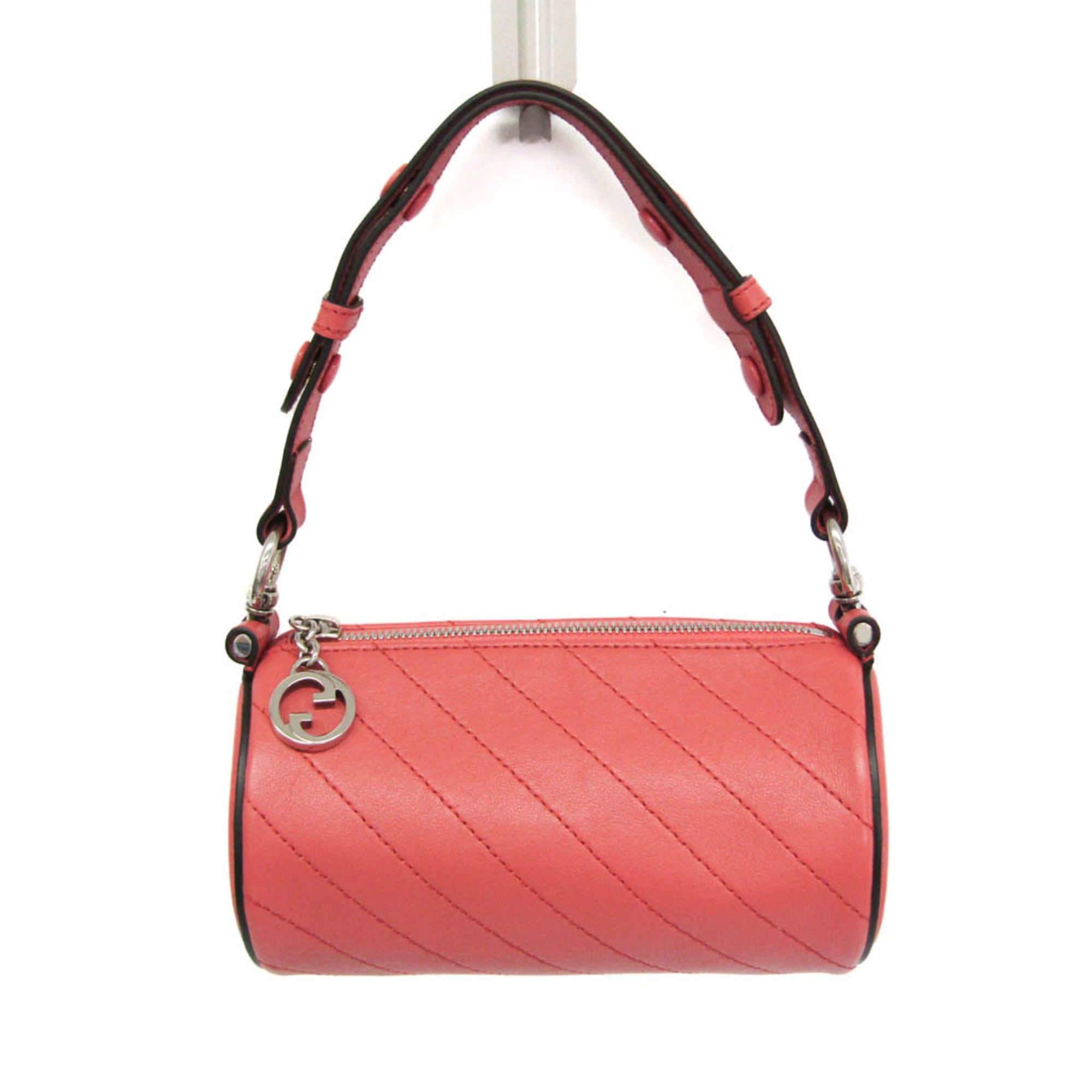 Rakuten - グッチ(Gucci) ブロンディ 760170 レディース レザー ハンドバッグ,ショルダーバッグ ピンク【中古】