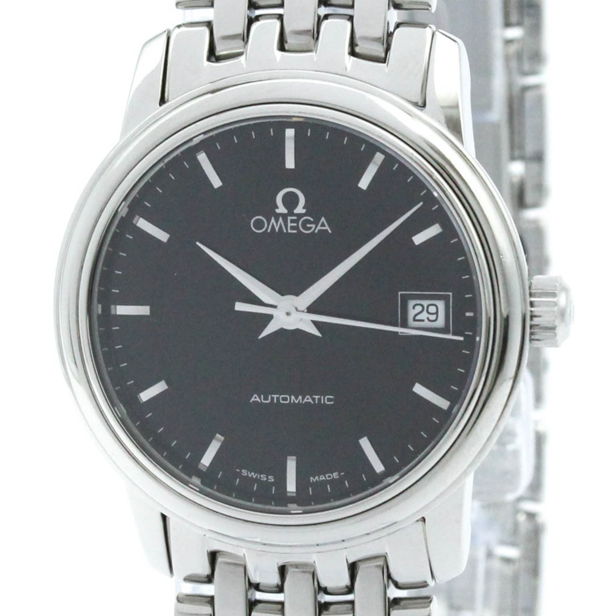 オメガ (OMEGA) デ ヴィル プレステージ ステンレススチール 自動巻き レディース 時計 4590.50 (外装仕上げ済み)【中古】